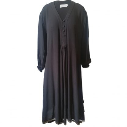 Boho Kaftan Dress in Black