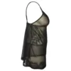 Black Lace Baby doll camisole side view