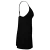 Black Viscose babydoll camisole by Nucleus clothing side view
