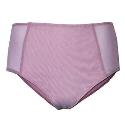 Flirtatious Sheer Pink Mesh Womens Underwear