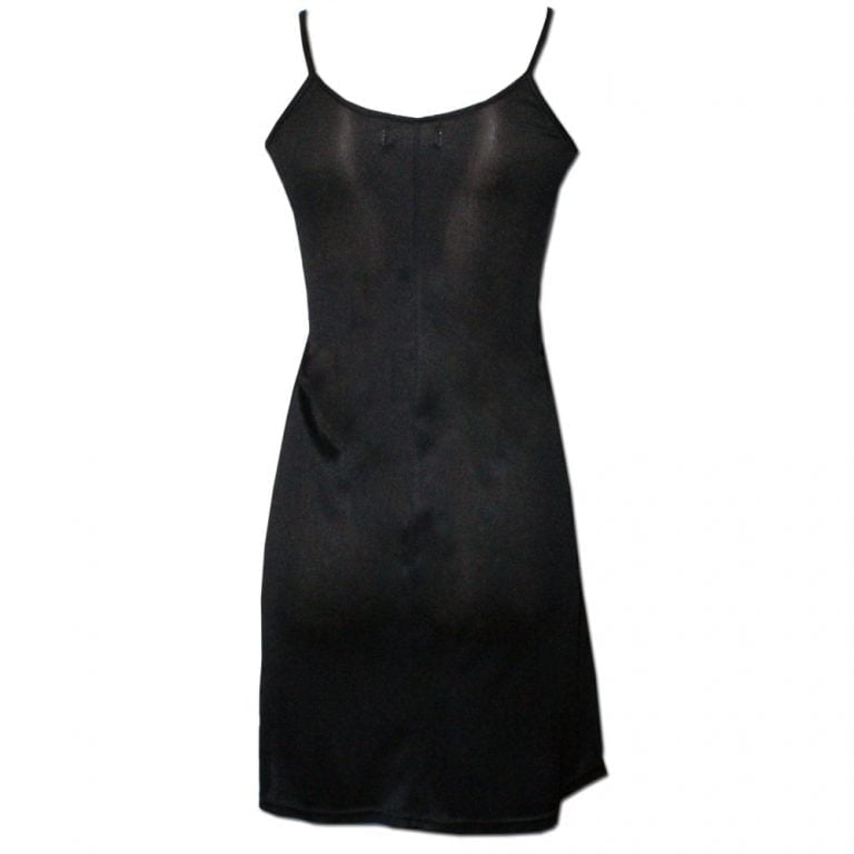 Black Slip Dress Minimalist Comfortable Lingerie