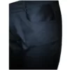Close up image of a pair of stretch cotton black chino's for womnen
