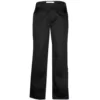Stretch Cotton Black Chinos For Women with front side pockets