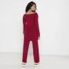 Loungewear pants red 6