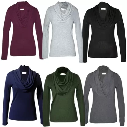 Cowl Neck Jersey Discount - Buy 2 Special