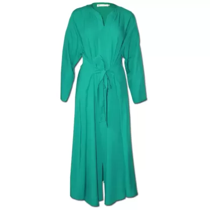 Beautiful Occasion Dress - Everywhere Maxi Dress in Emerald Green front view