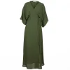 Balcony Dress Hero Image Olive Green