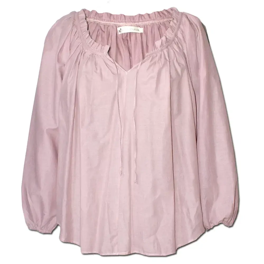 billow oversized boho blouse, front view