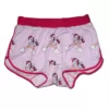 Unicorn Rainbow Boxer Briefs for men in pink. Flat View