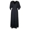 Maxi Occasion Black Dress front