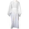 Nucleus White Kimono Gown, back view