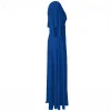 Romance Dress Cyan Blue Side