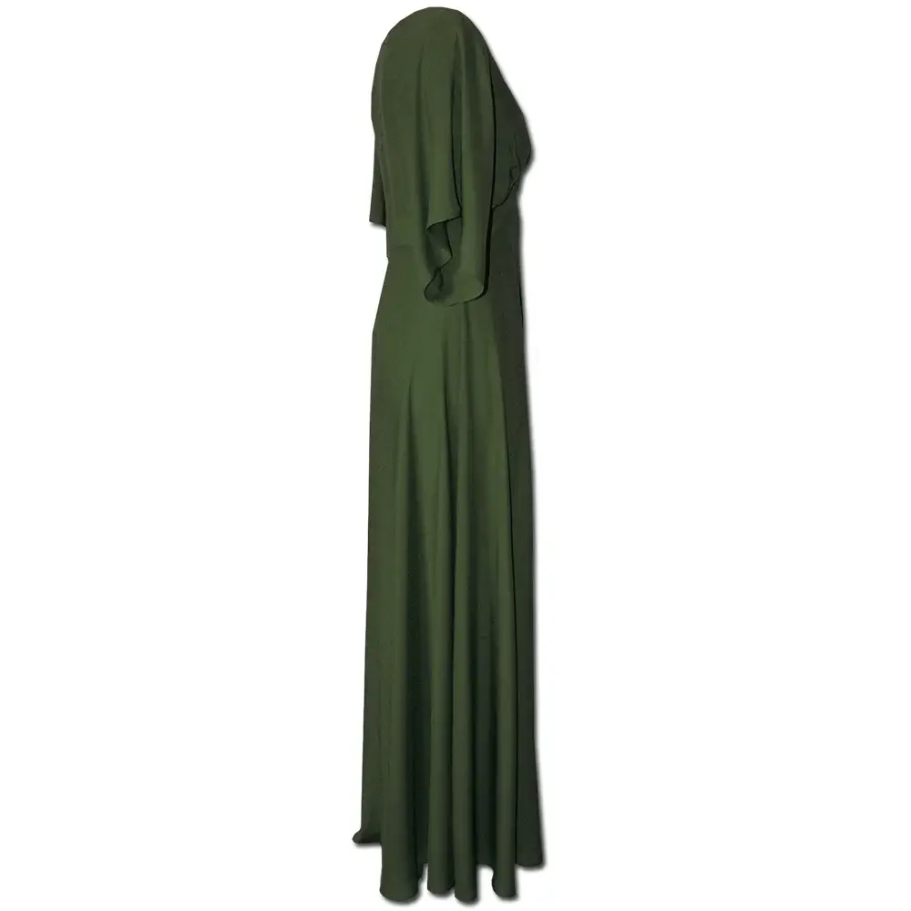 Nucleus Olive Green Special Occasion Dress - The Romance Nucleus Olive Green Special Occasion Dress - The Romance