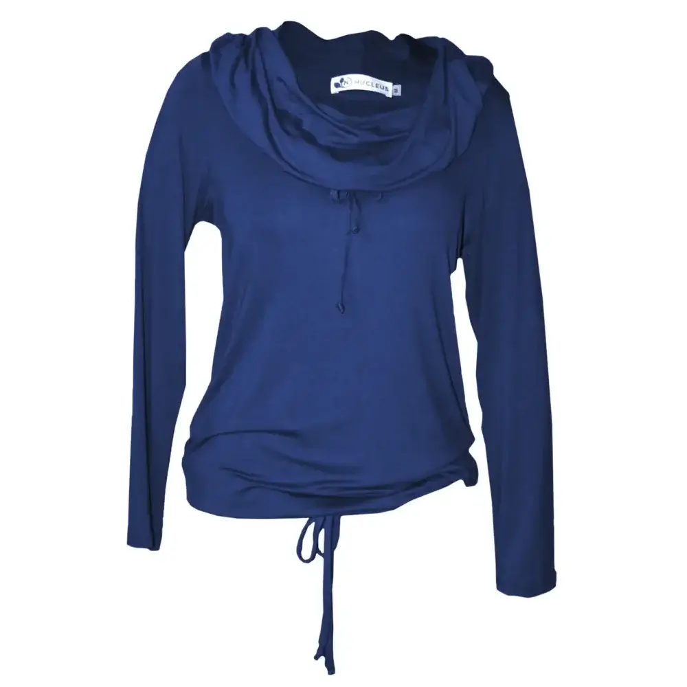 Knitwear for Every Body: How to Dress for Work, Weekends & Beyond 5 Layer Top Front View Navy