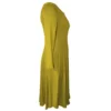 Mustard Dance Dress - Side View