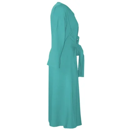 occasion maxi dress - Everywhere Maxi Dress in Duck Egg Blue - Side View