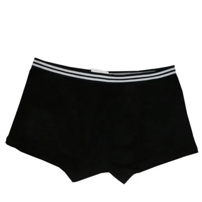 Black Fitted Boxer - flat view