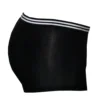 Black Fitted Boxer - side view