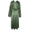 Osaka Satin Midi Dress - Back View front tied