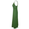 Olive Green Maxi Dress - Side View