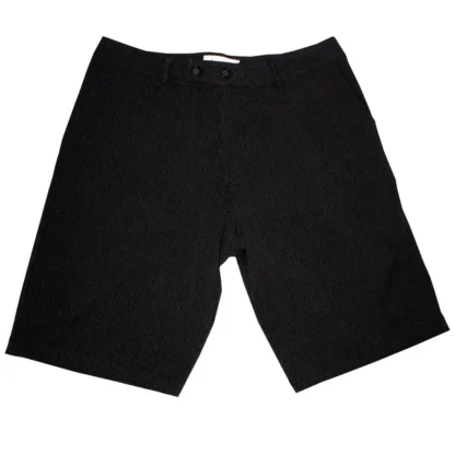 men's formal pinstripe shorts - Front Flat view