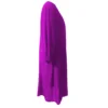 Bohemian Style Dress - Smock Kaftan Dress in Cerise, Side View