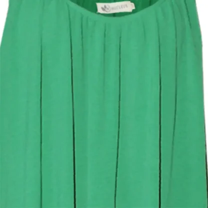 Erin Green Summer Maxi Dress Front Close up view