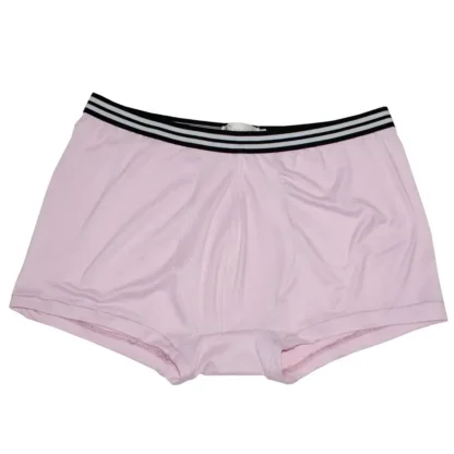Men's Pink Boxer Briefs Flat View