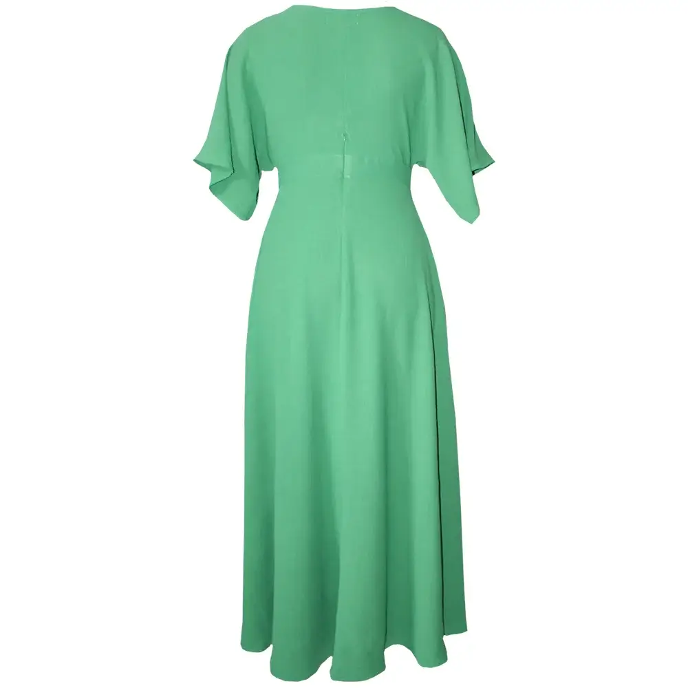 Nucleus Green Dress For Weddings And Occasions - Romantic Nucleus Green Dress For Weddings And Occasions - Romantic