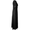 Nucleus Romantic black empire waist maxi dress - SideView