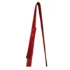 Red Leather Bag - Crossbody strap View