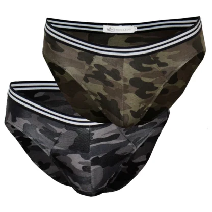 Men's Camo Briefs South Africa - Twin pack