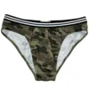 Men's Camo Briefs South Africa - Green Camo Flat View