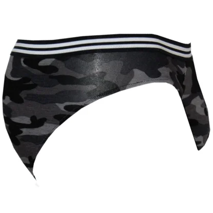 Men's Camo Briefs South Africa - Black Camo Side View