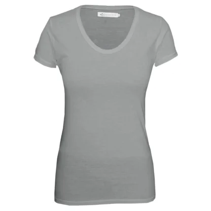 Made to Order T Shirt for Women - Light Grey