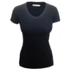 The Nucleus Perfect Everyday Tee - Made to Order T-shirt for Women - Scoop Neck 2 x T Bundle 3 Made to Order T Shirt for Women - Black