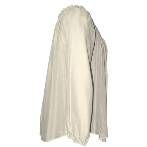 The Style Shift: Your Go-To Guide for the Billow Sheer Poet Blouse 3 Billow Blouse Stone Side