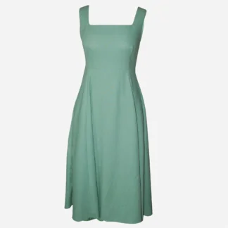 Occasion Midi Dress - The Heritage Dress - Front in Sage