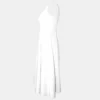 Occasion Midi Dress - The Heritage Dress - Side in White