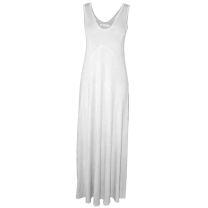 The Verve Maxi Dress Front View - White