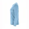 Nucleus Ribbed velour Long Sleeve - Powder Blue Side