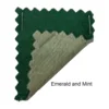 Emerald Mint Wool Poly Coat Fabric