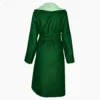 Nucleus Two Faced Coat Back Emerald and Mint