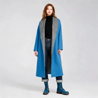Nucleus Clothing is Handmade in Cape Town 8 Gemini Double Faced Wrap Coat