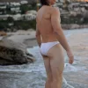 Itty Bitty Brief Back Model full length