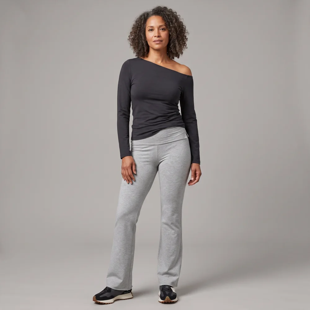 Activewear pants Grey Melange