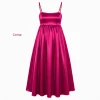 Lucy Dress Front Cerise
