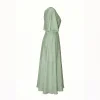 The Revarie Dress Side Sage